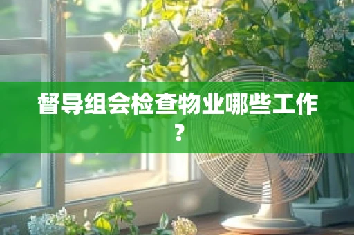 督导组会检查物业哪些工作？