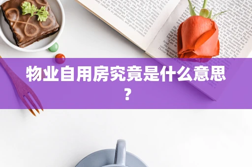 物业自用房究竟是什么意思？