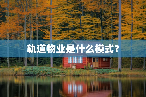轨道物业是什么模式？