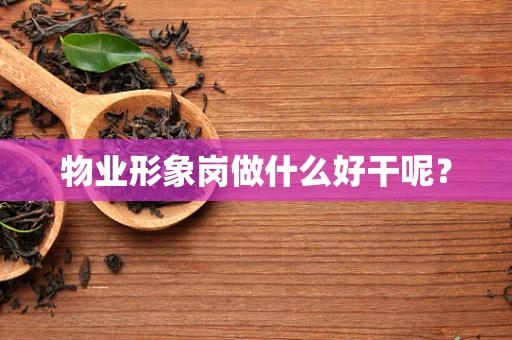 物业形象岗做什么好干呢？
