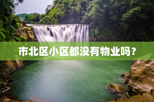 市北区小区都没有物业吗？