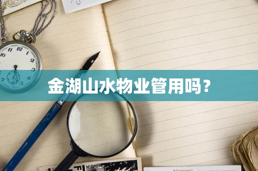 金湖山水物业管用吗？