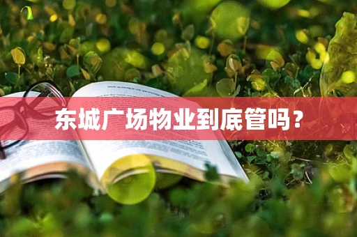 东城广场物业到底管吗？