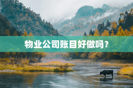 物业公司账目好做吗？