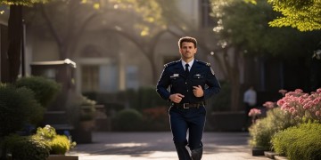 物业保安为什么要跑步?