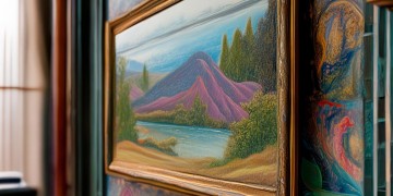 物业贴墙上的画究竟叫什么？