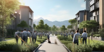 建阳物业平常会进行管理吗？