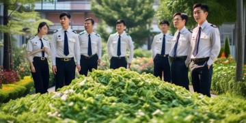 小区物业送艾叶违法吗？
