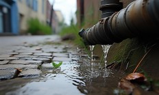 下水总管漏水，物业真的不管吗？