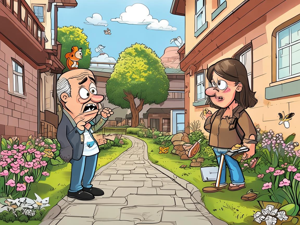 跟物业吵架的漫画版究竟叫什么？