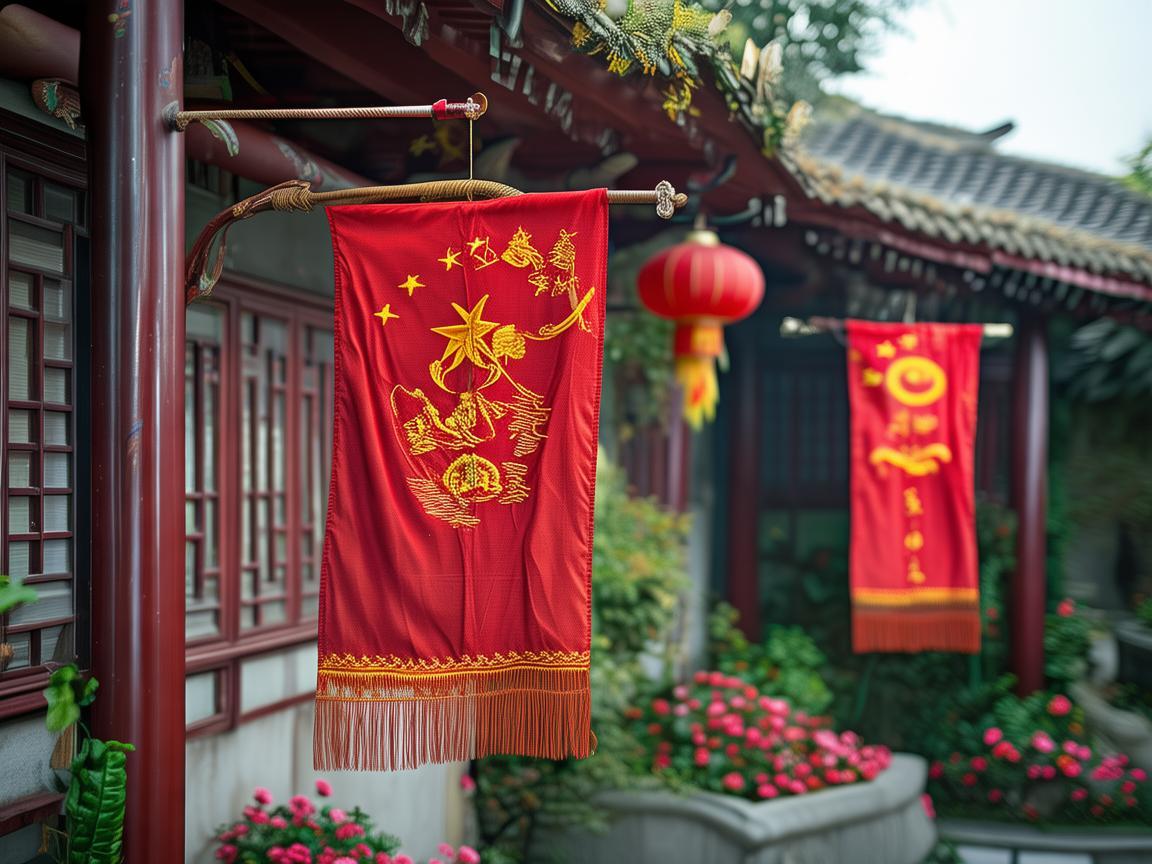 物业为什么会有锦旗标志呢？