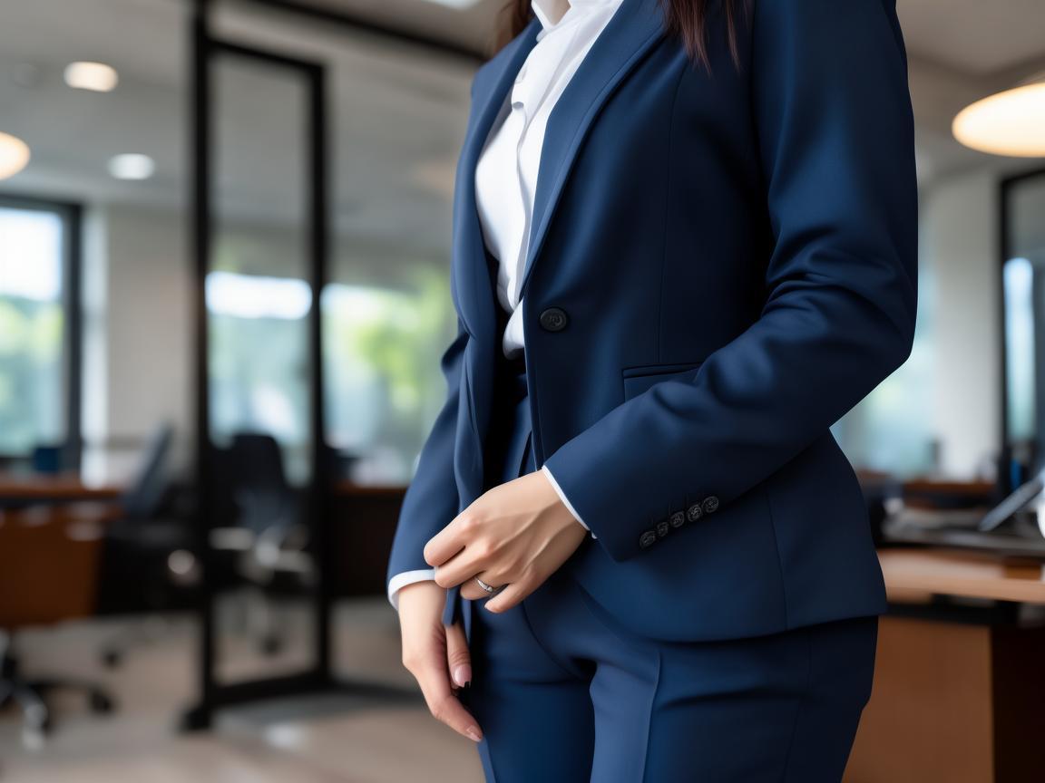 物业客服穿什么样的西装合适？